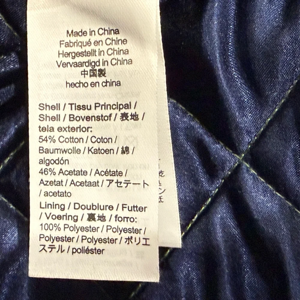 J. Crew Collection Women's Quilted Barn Jacket™ in High-shine Satin Green‎ Small